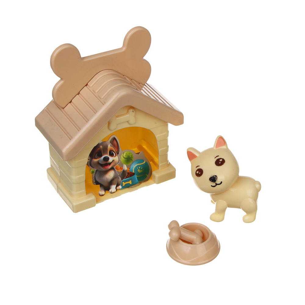 Кукла мини Игроленд с аксессуарами и питомцем 436-172 - фото 6