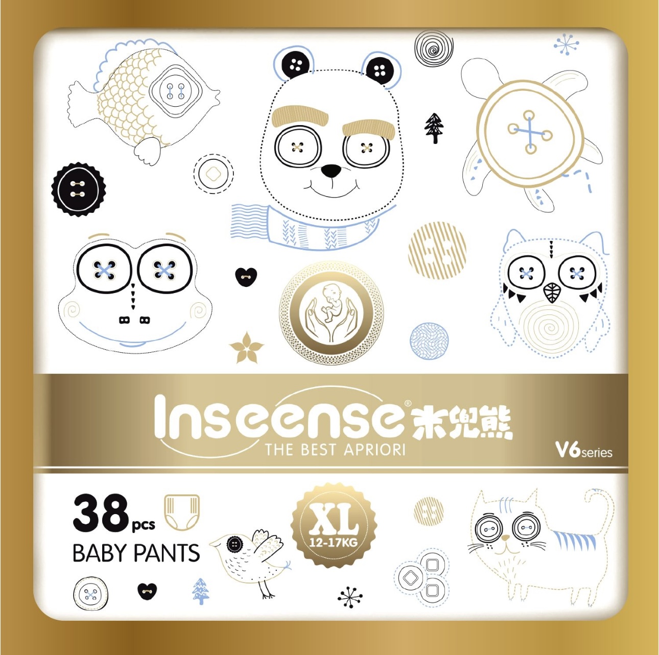 Трусики INSEENSE XL 38 шт. - фото 1