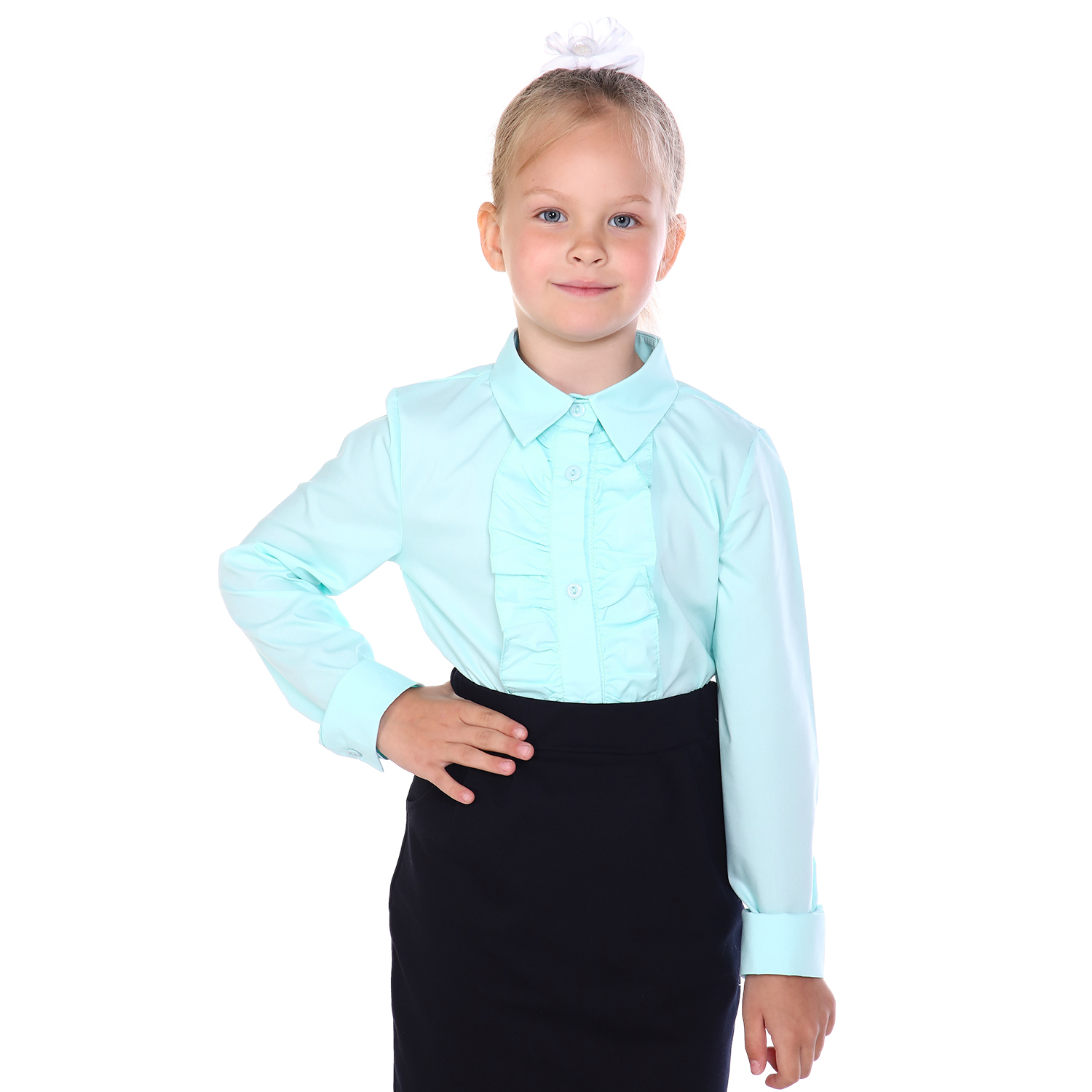 Блузка ДО-Детская Одежда BL-11000/мятный2 - фото 1