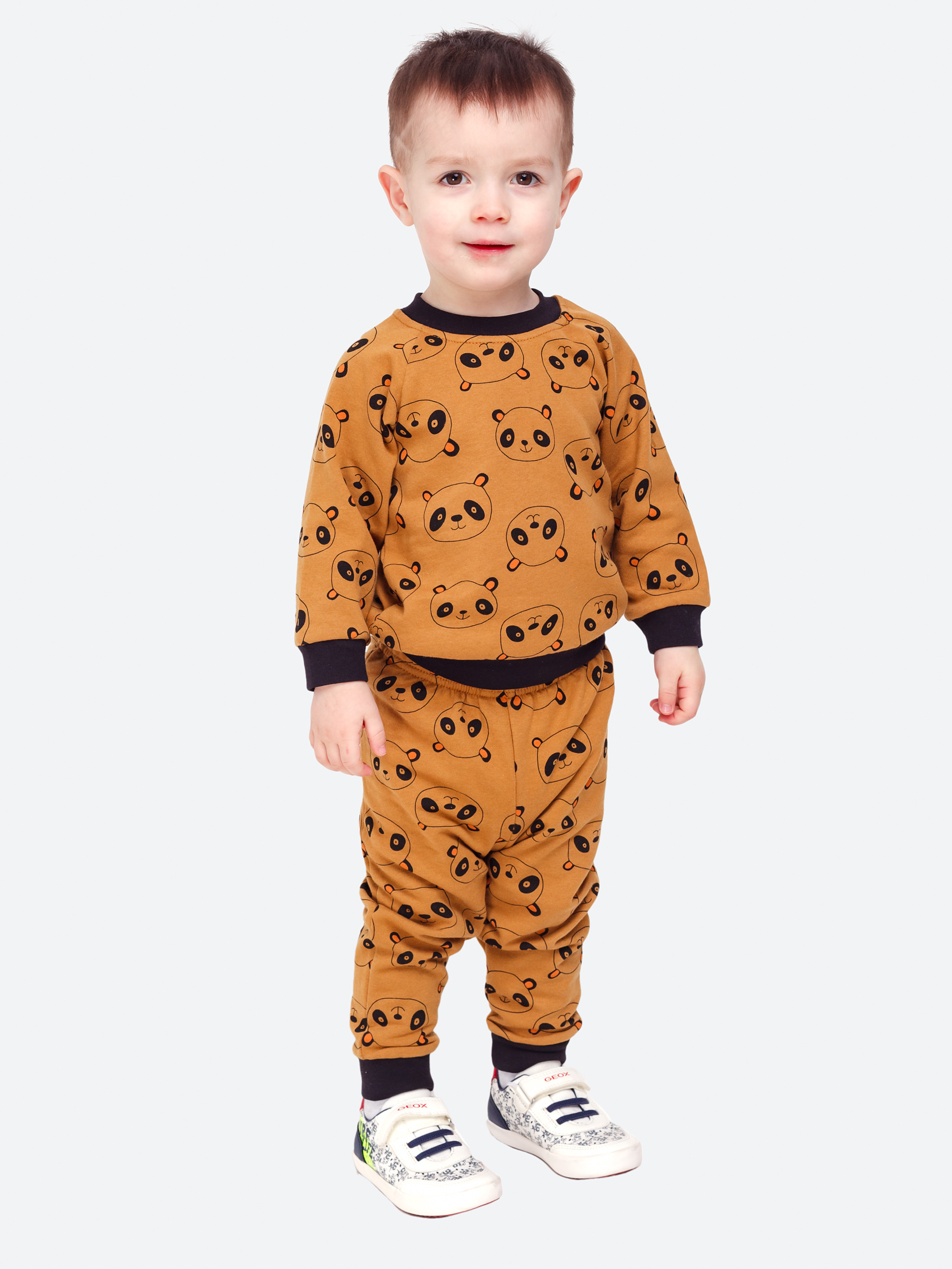 Костюм VEDDI 635ф-21/горчица/панда - фото 1