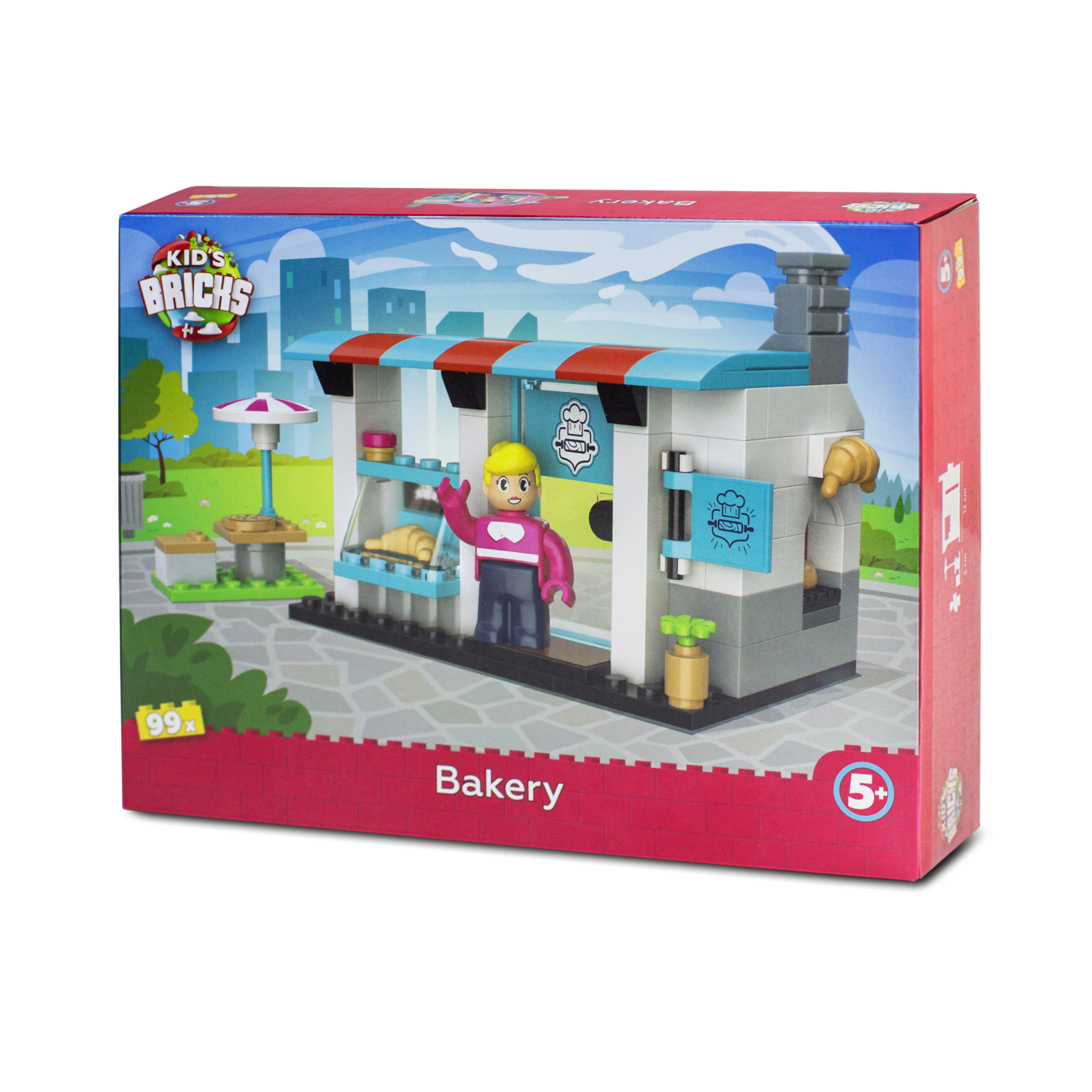 Конструктор kids bricks Пекарня 99 дет. - фото 9