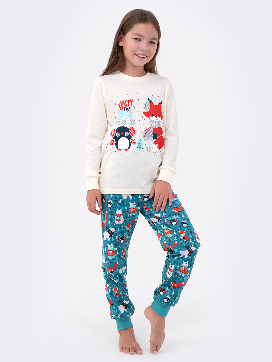 Пижама HappyFox HFLUNNG833молочный - фото 1