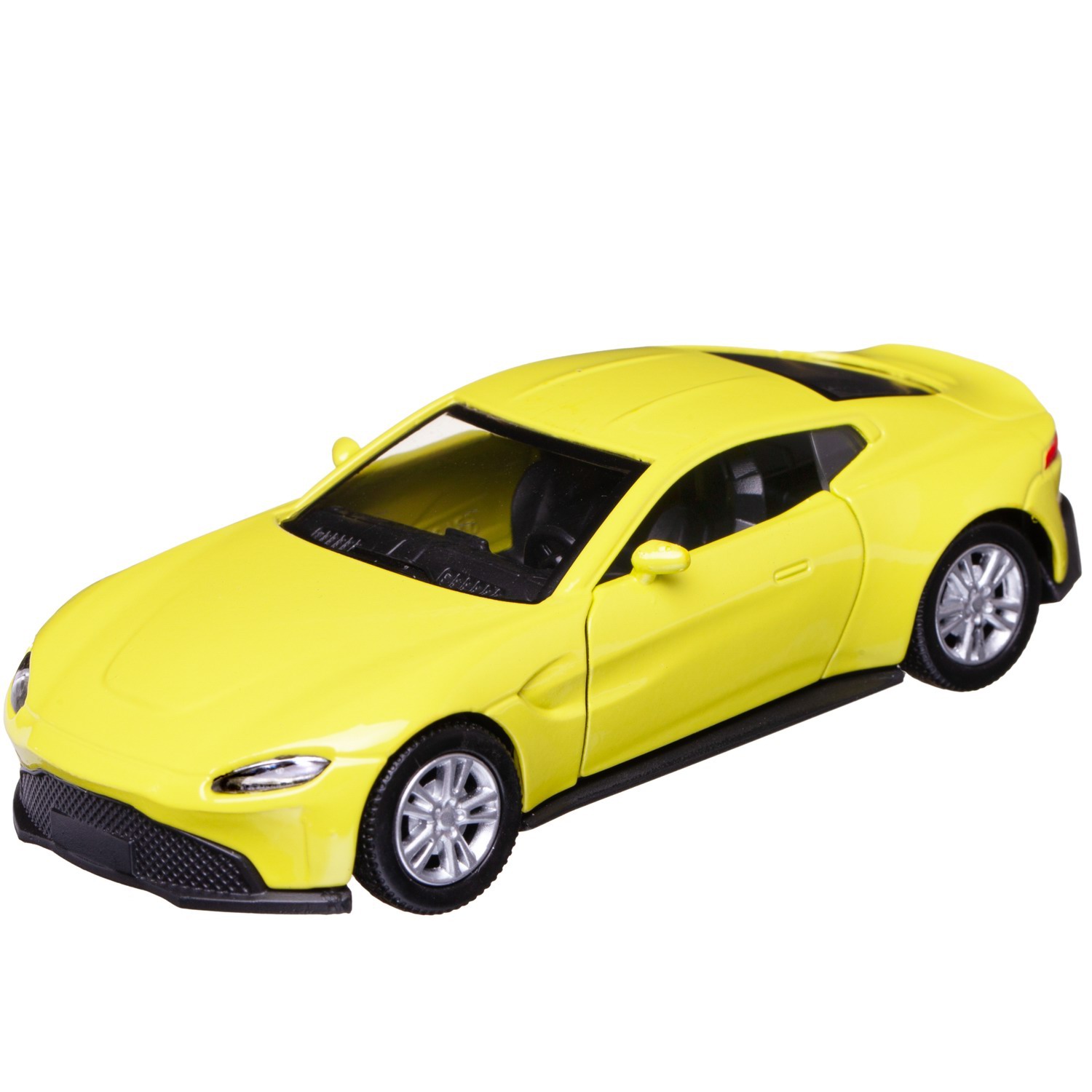 Автомобиль Abtoys АвтоСити 1:36 C-00524/желтая - фото 4