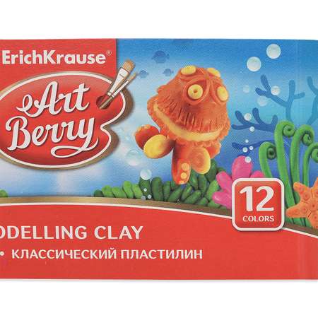Пластилин ArtBerry 12 цв.