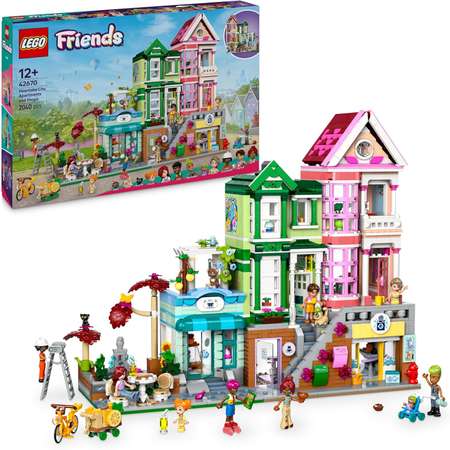 Конструктор LEGO Friends Апартаменты и магазины блочный