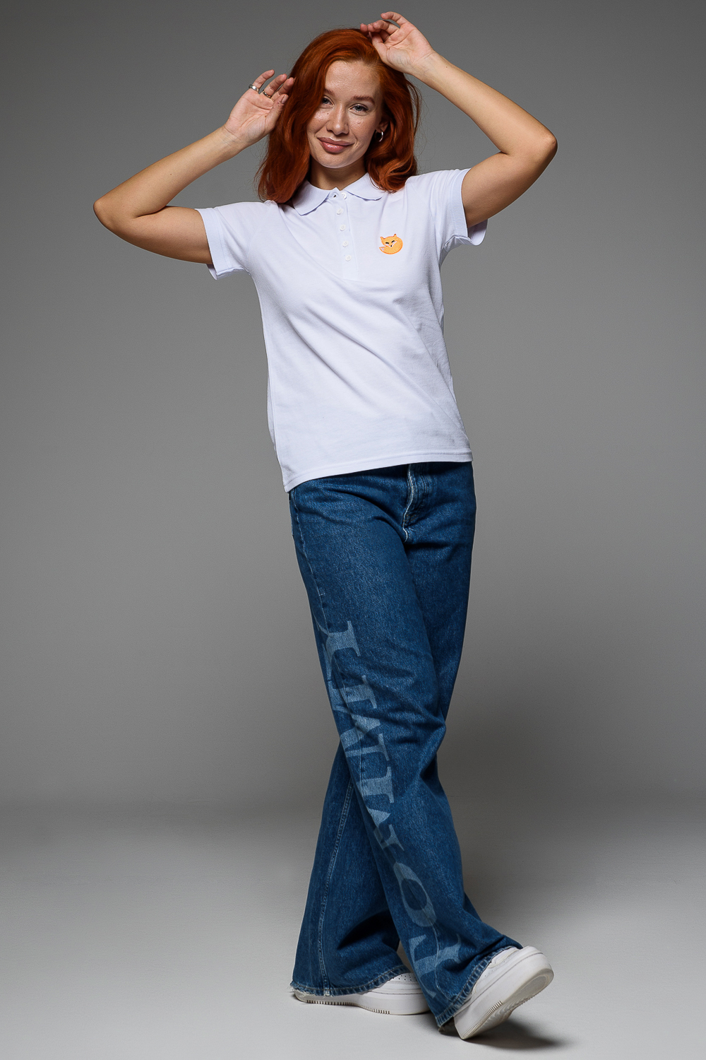 Поло Натали Суслова 8524 белый - фото 6