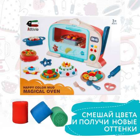 Масса для лепки Attivio Микроволновая печь