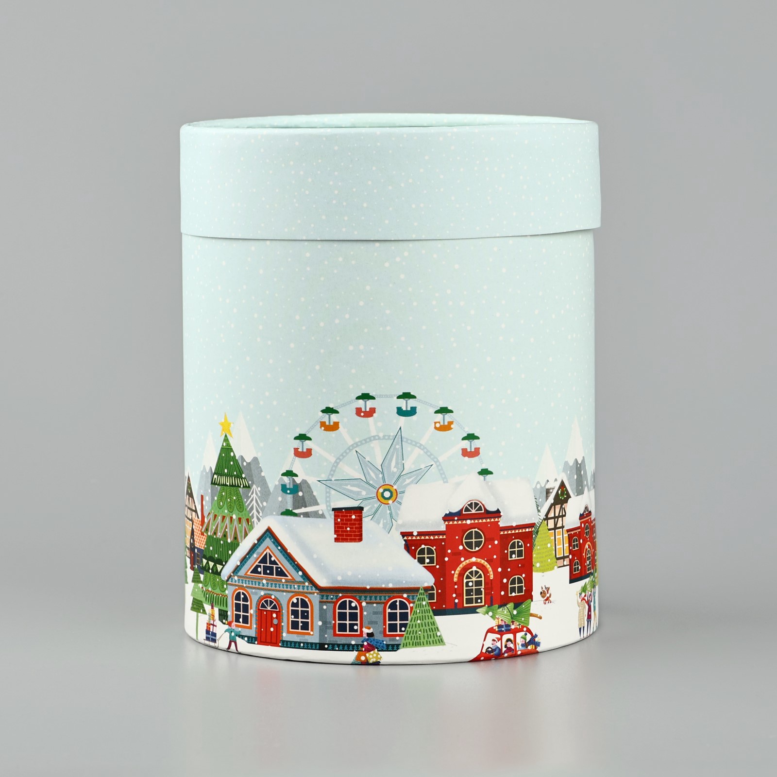 Коробка подарочная круглая Дарите Счастье "С Новым годом!", 12 х 16 см - фото 3