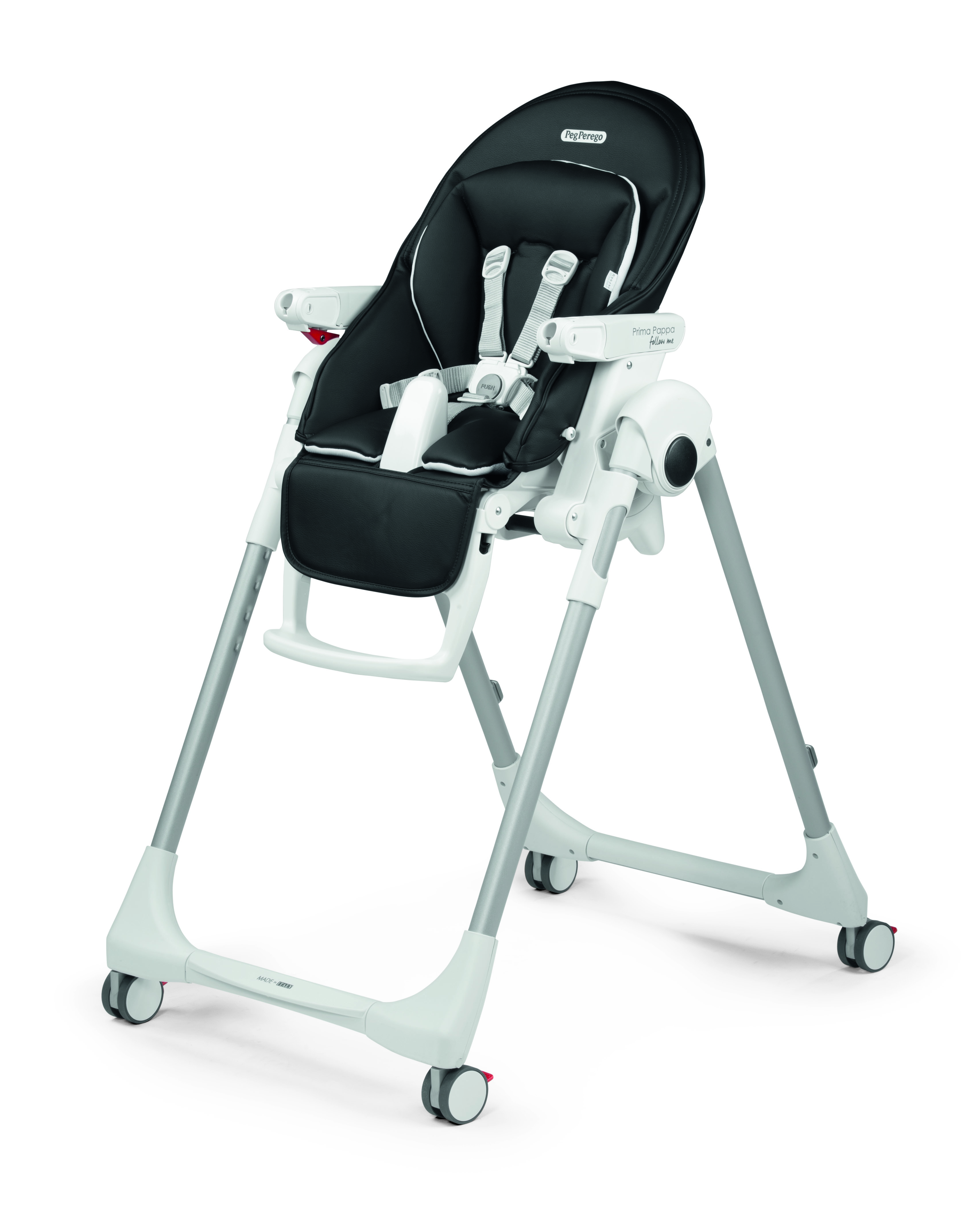 Стульчик для кормления Peg-Perego Prima Pappa Follow Me Plus черный - фото 7