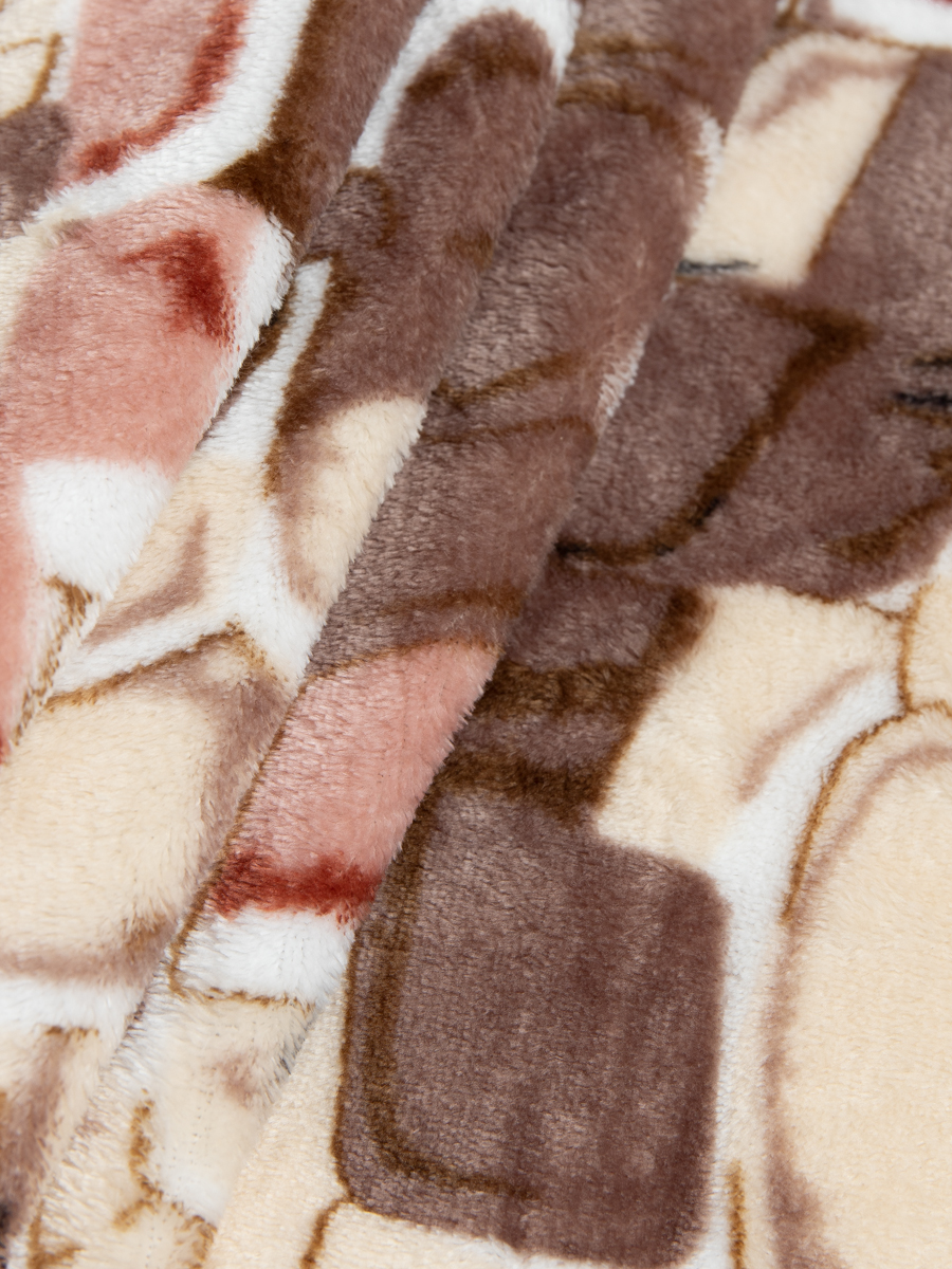 Плед TexRepublic Камешки 140 x 200 см велсофт - фото 12