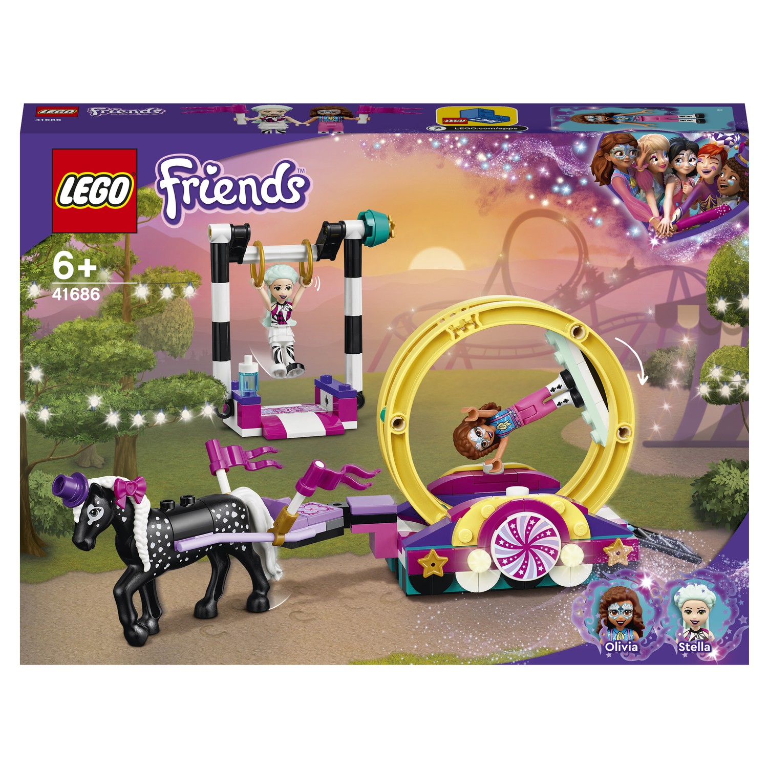Конструктор LEGO Friends Волшебная акробатика - фото 2