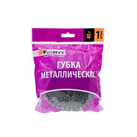 Губка металлическая Paterra 406-148