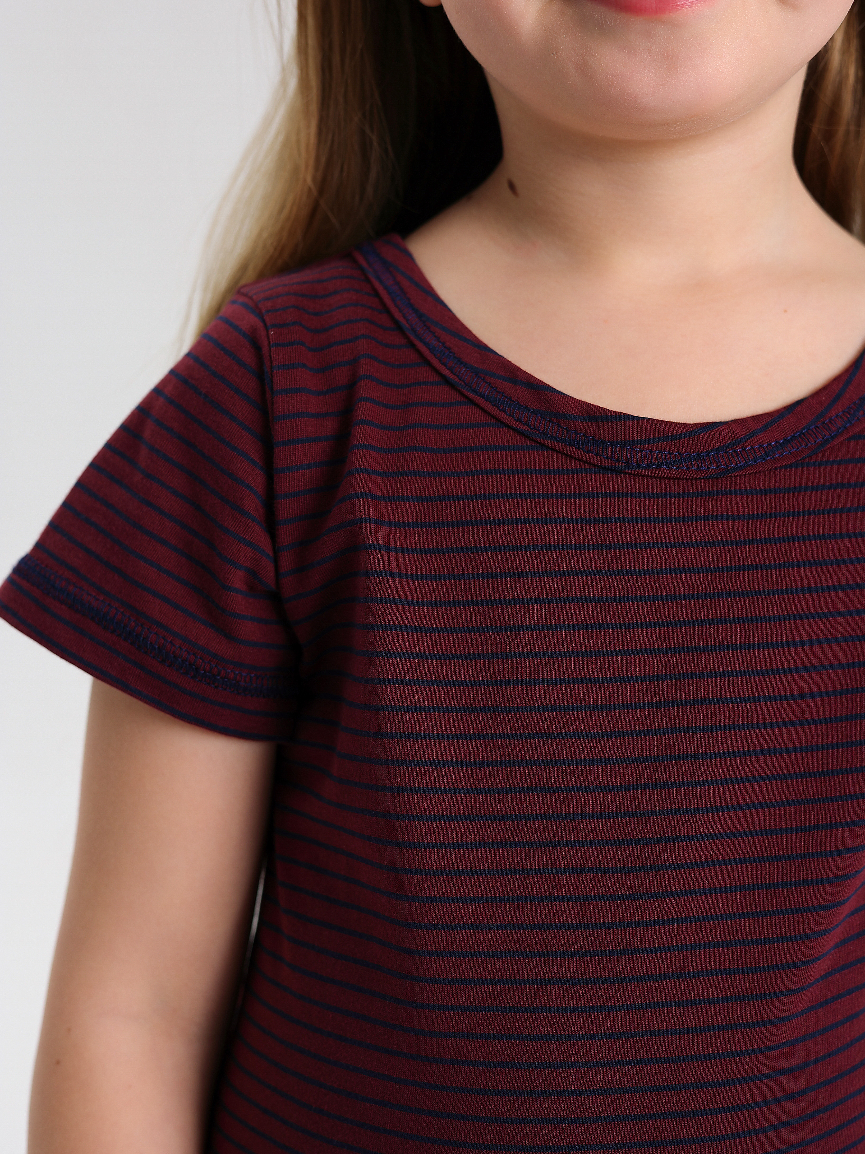 Сорочка ночная RobyKris 30-03-12п/бордо - фото 3