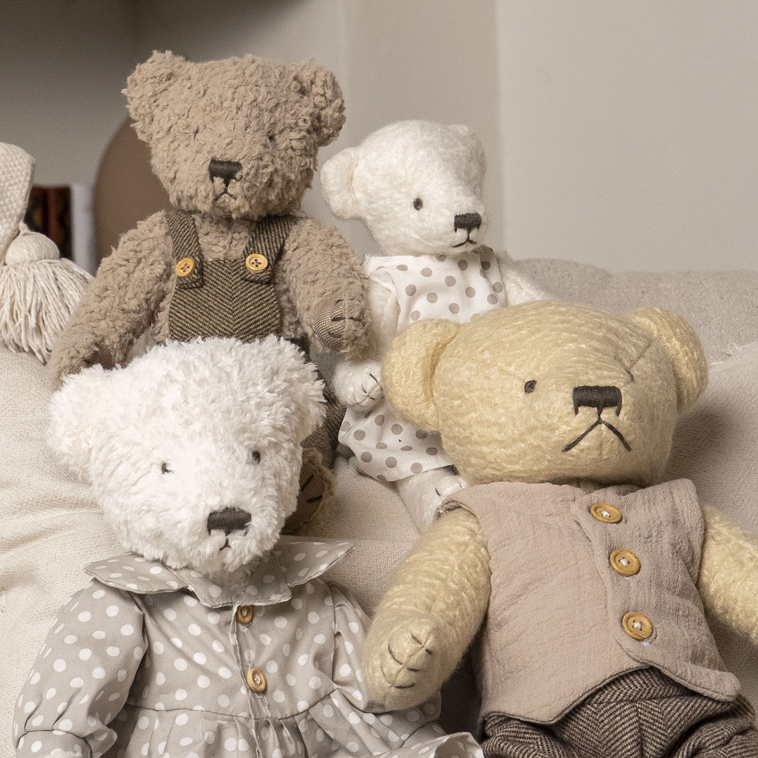 Мягкая игрушка Gulliver Ретро-мишка - фото 6