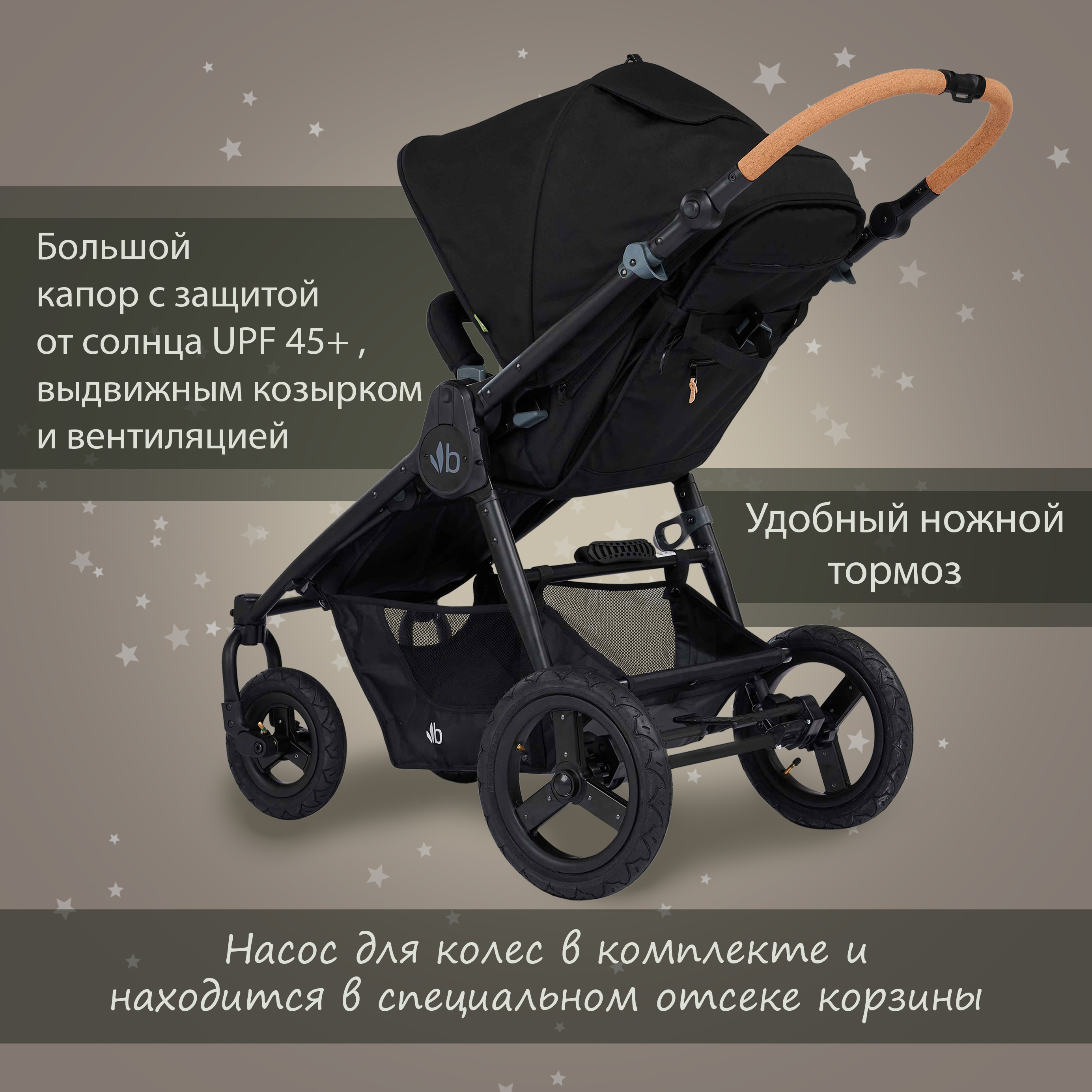 Коляска прогулочная Bumbleride Era / Olive - фото 8