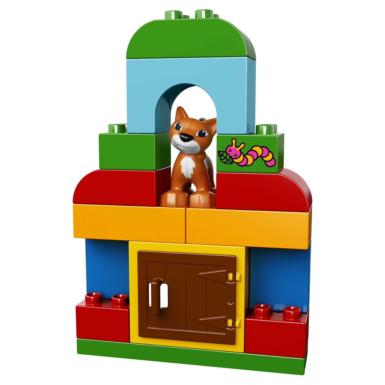 Конструктор LEGO DUPLO Лучшие друзья: кот и пёс блочный - фото 8