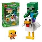 Конструктор LEGO Minecraft Всадник на курице 344 дет.