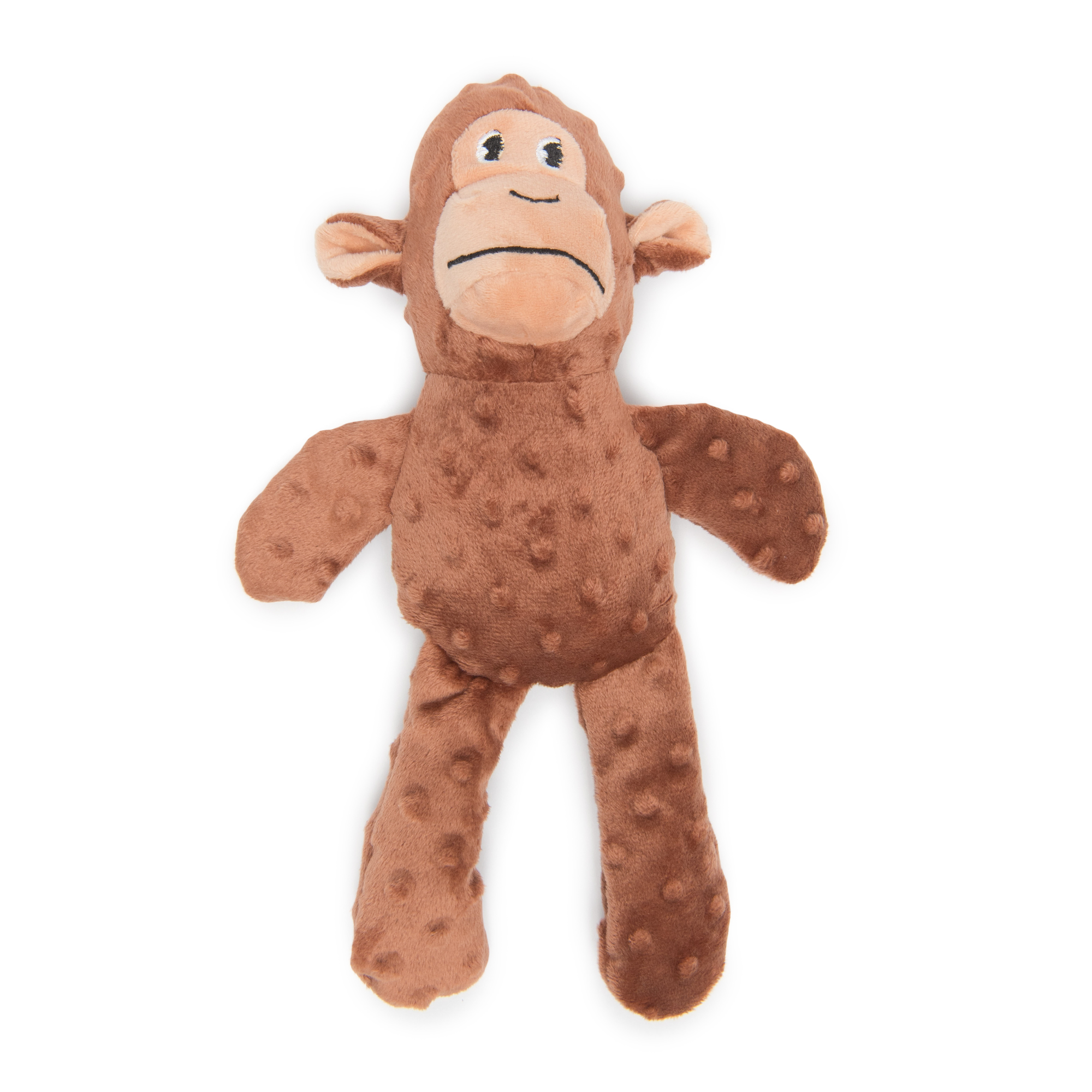 Игрушка для собак Barbaks Мартышка Эльвира пищит шуршит 32*20см - фото 1