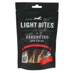 Лакомство для собак LIGHT BITES 55г уши кролика с мясом ягненка для мини пород