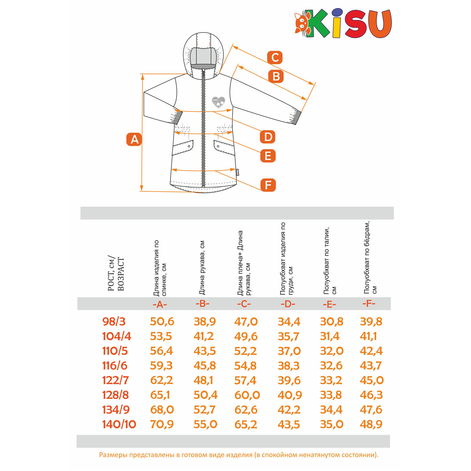 Куртка Kisu S22-20301/101 - фото 7