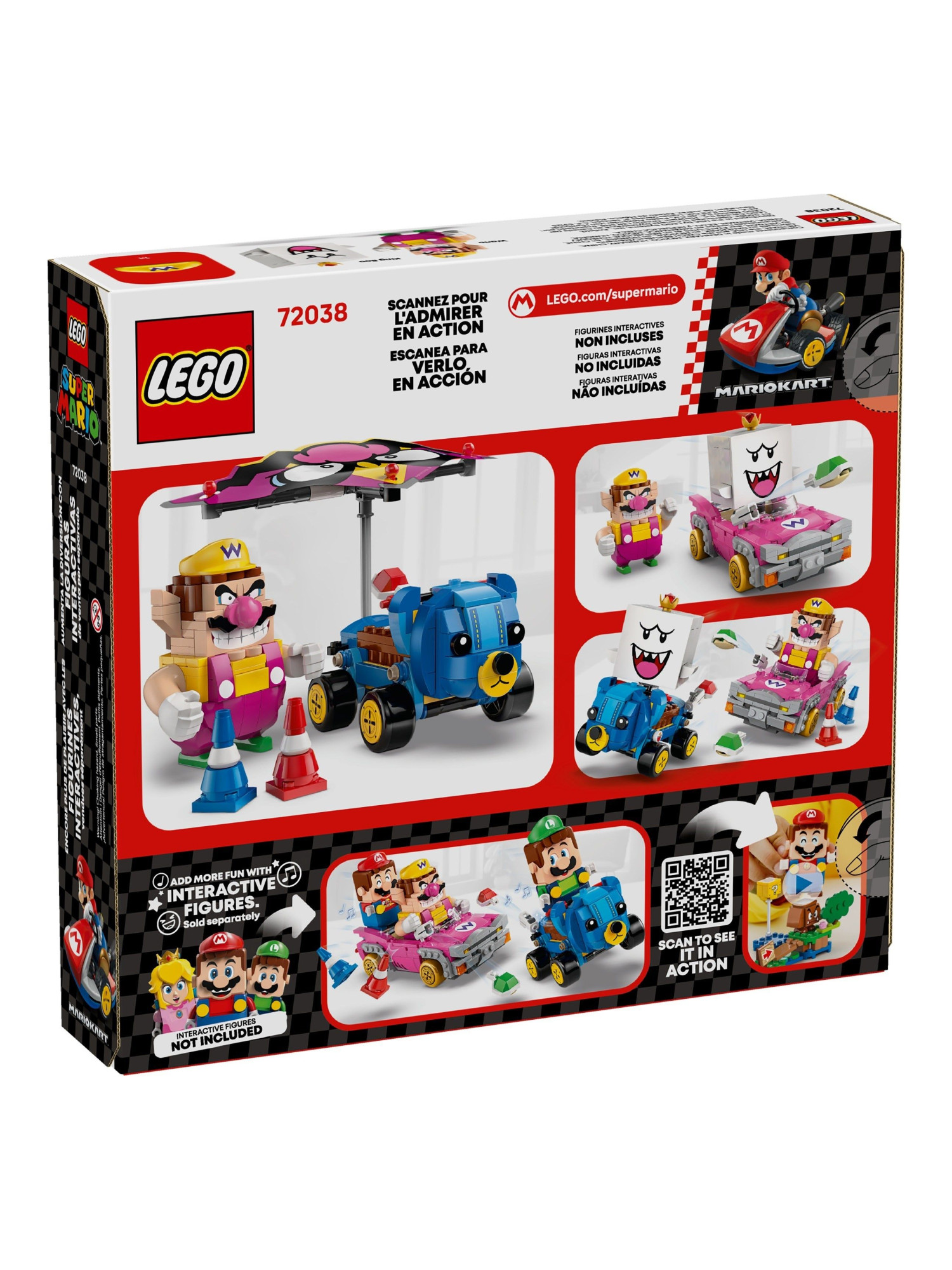 Конструктор LEGO Super Mario Варио и Король Бу 512 дет. - фото 2