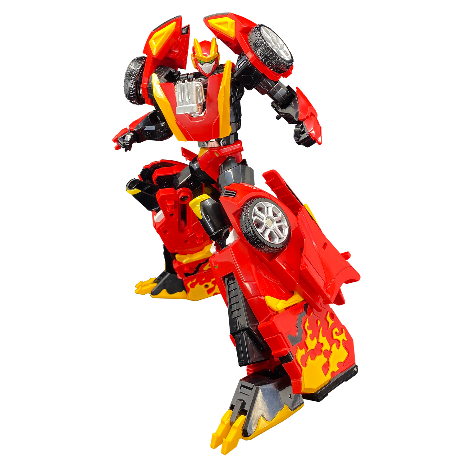 Игровой набор METAL-CARDBOT Рэдблиц трансформер 22 см S2 - фото 11
