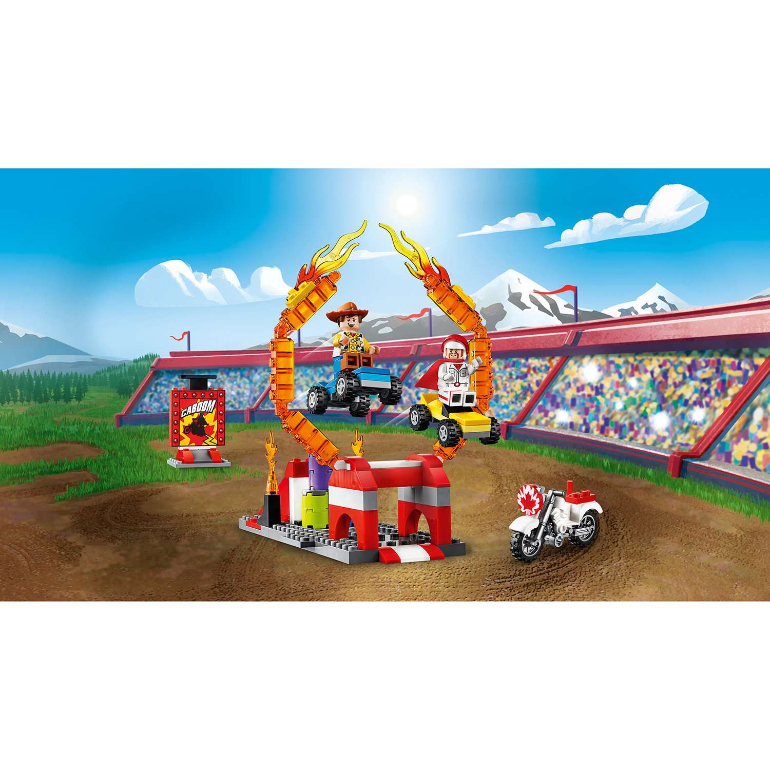 Конструктор LEGO 4+ Трюковое шоу Дюка Бубумса блочный - фото 7