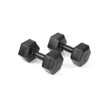 Гантели виниловые IRON GYM, 4 кг х 2 шт, черные