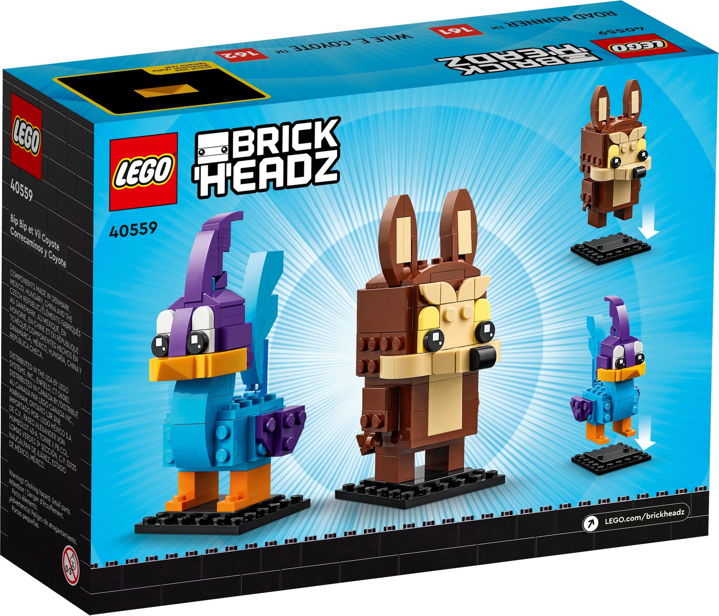 Конструктор LEGO BrickHeadz 40559 205 дет. - фото 5