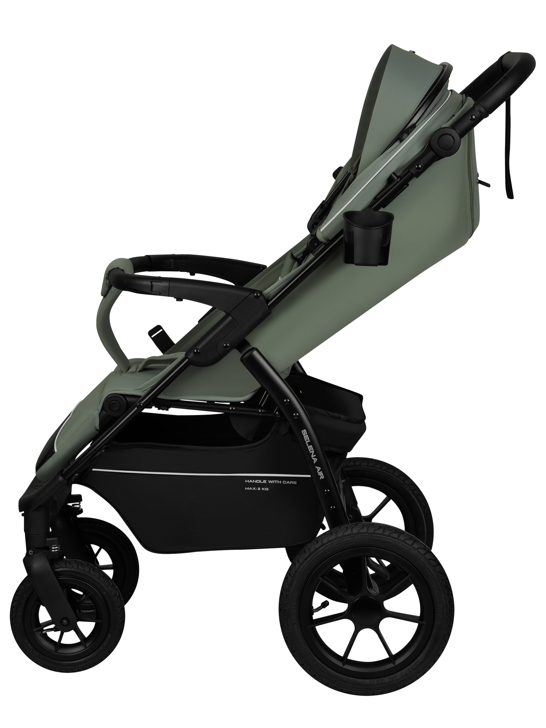 Коляска прогулочная JOVOLA Selena Air new зеленый - фото 9
