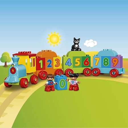 Конструктор LEGO DUPLO Считай и играй блочный
