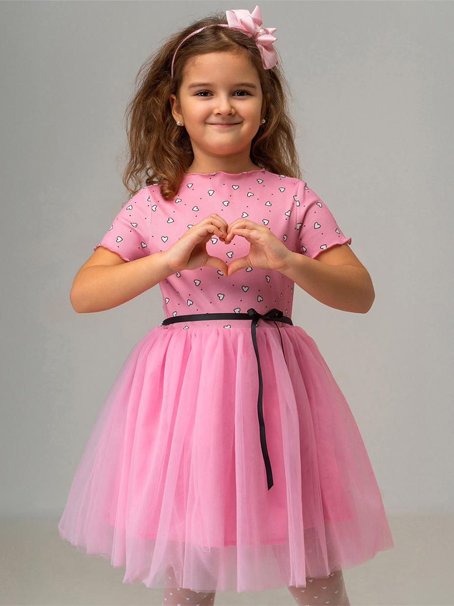 Платье HappyFox HFI3284розовый - фото 10