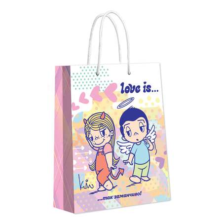 Пакет подарочный ND Play Love is 18*23см 309710