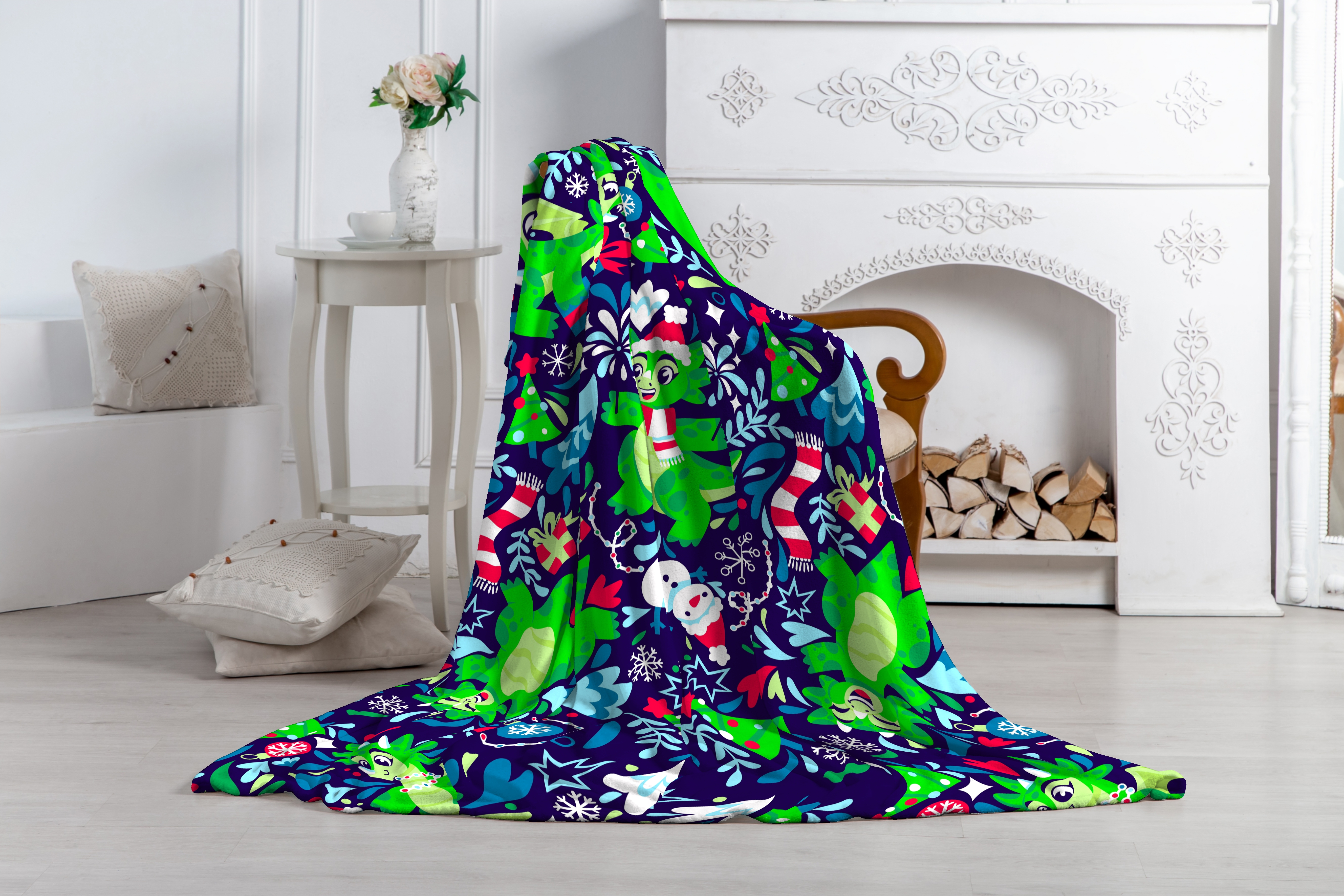 Плед PAVLine Аэро Софт Дракоши 150 x 200 см велсофт - фото 2