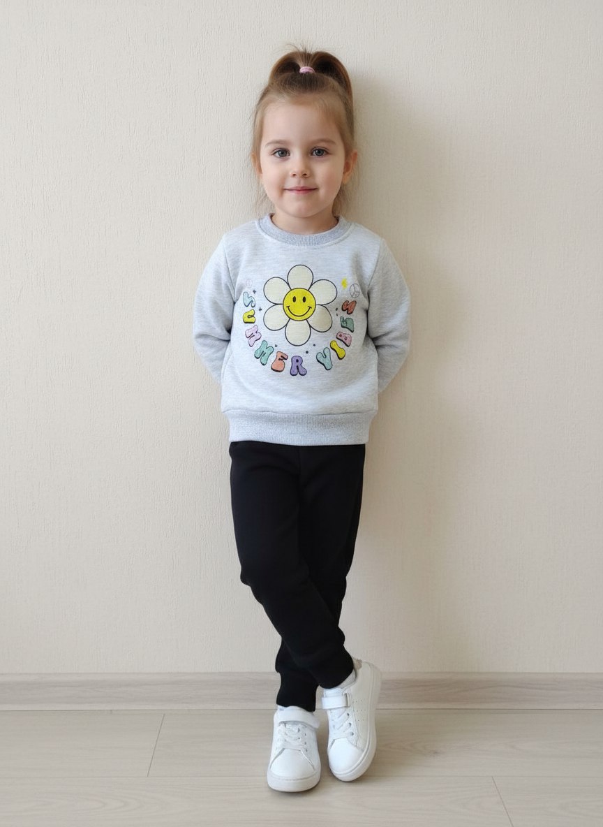 Изображение товара Спортивный костюм VGtrikotazh 116 для девочек осень-зима