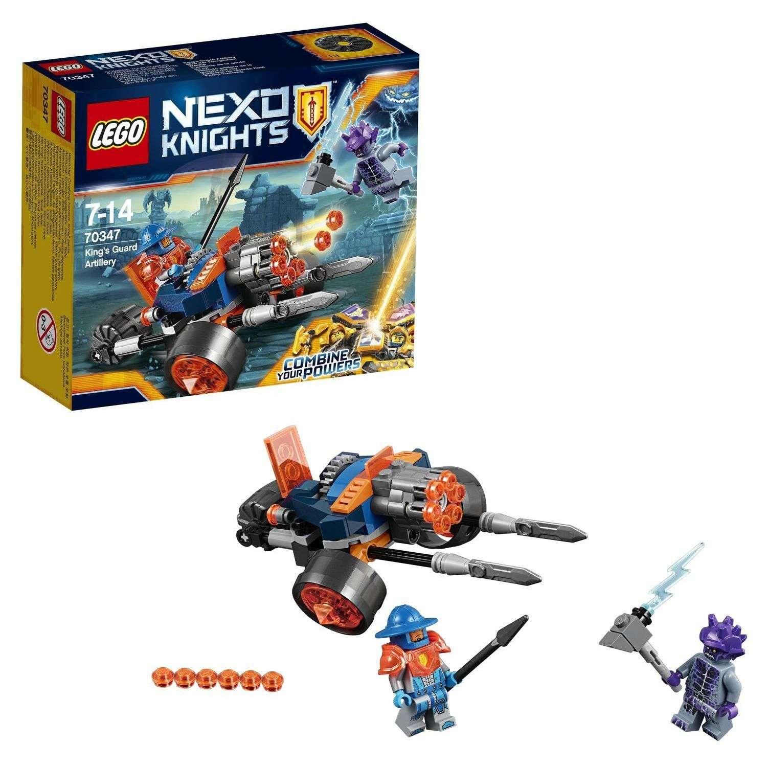 Конструктор LEGO NEXO KNIGHTS блочный - фото 1