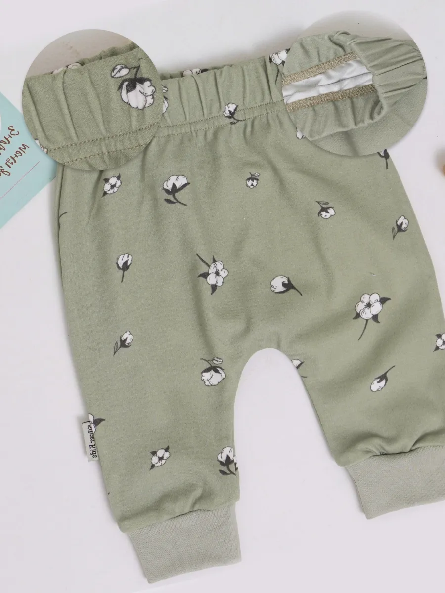 Штанишки 3 шт Супер Пупс нбр/3пр/шт/SK21оливковыйрай - фото 4