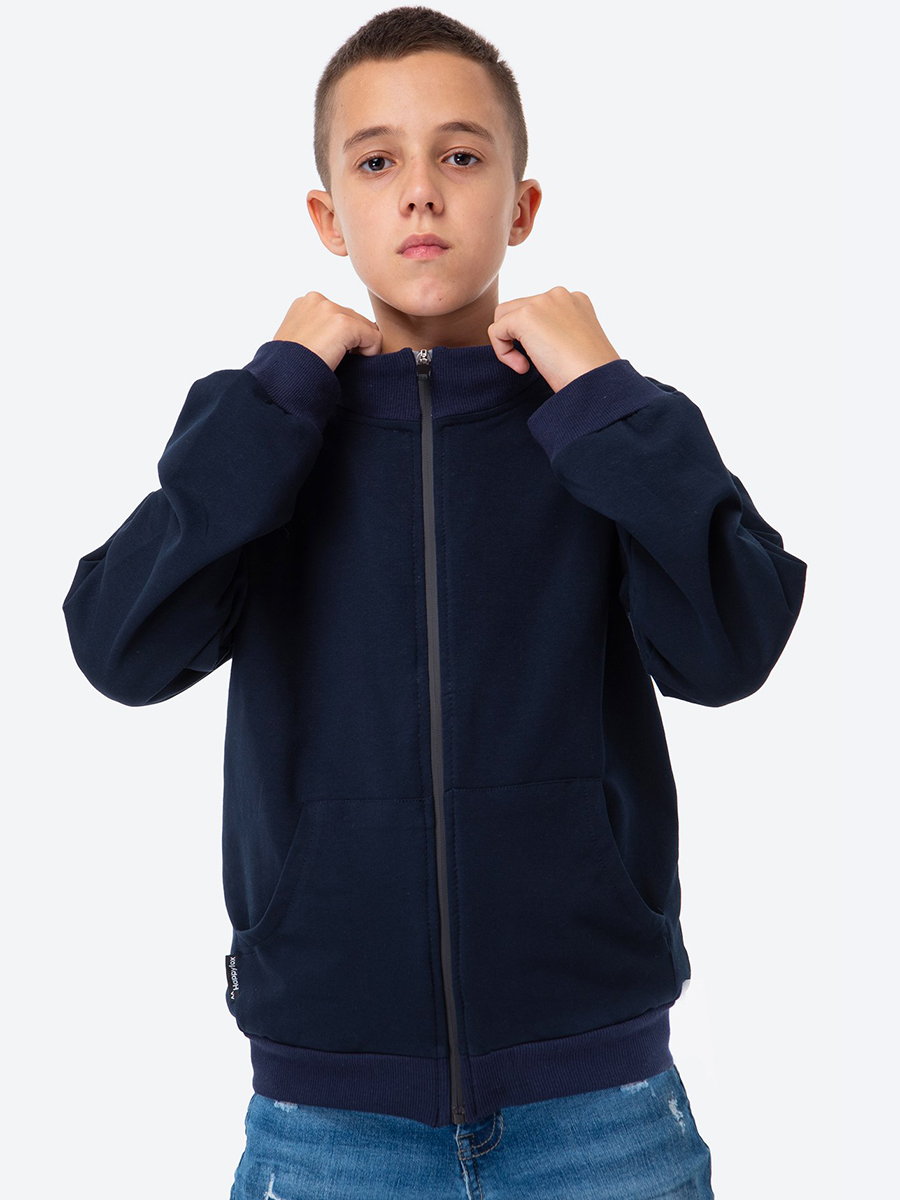 Толстовка HappyFox HF00159т.синий - фото 5