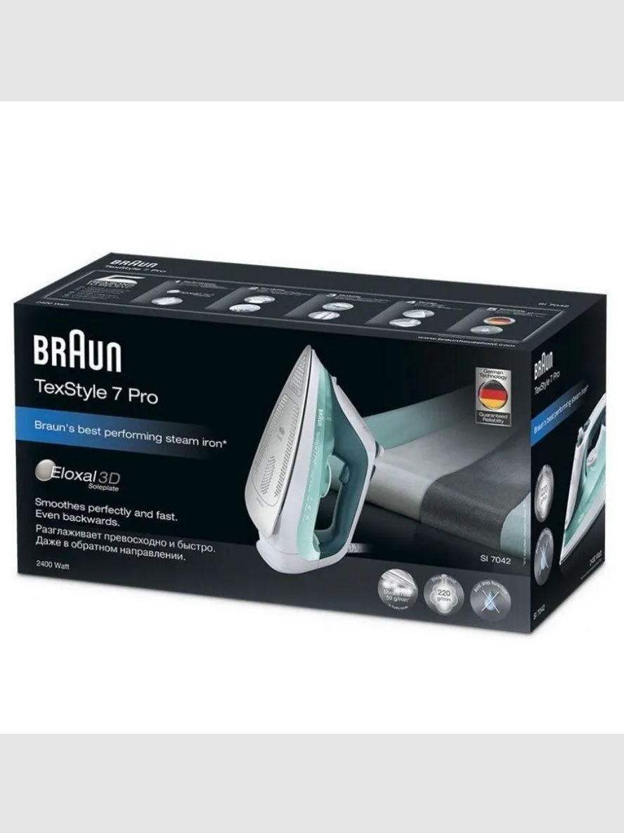 Утюг Braun TexStyle 7 SI7042GR - фото 3