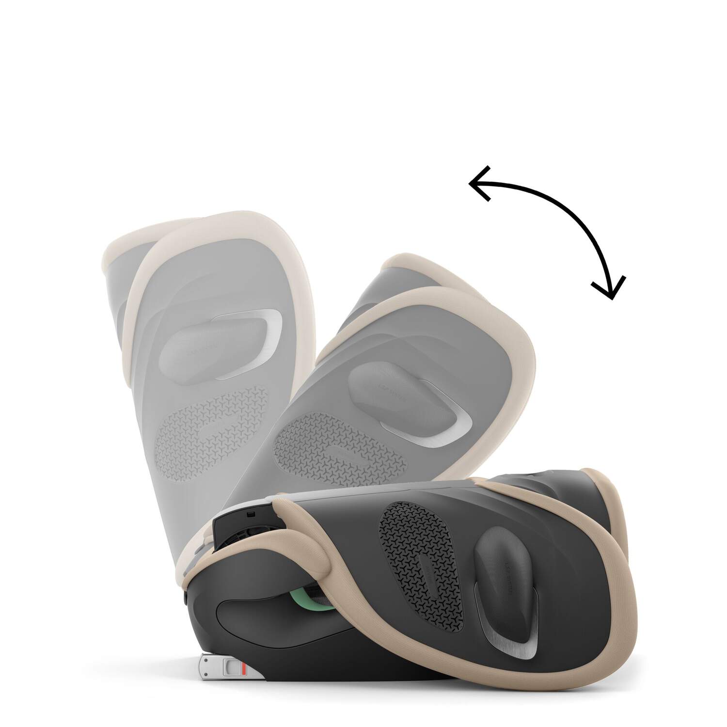 Автокресло Cybex Solution G2 Isofix 2/3 (15-36 кг) бежевый - фото 4