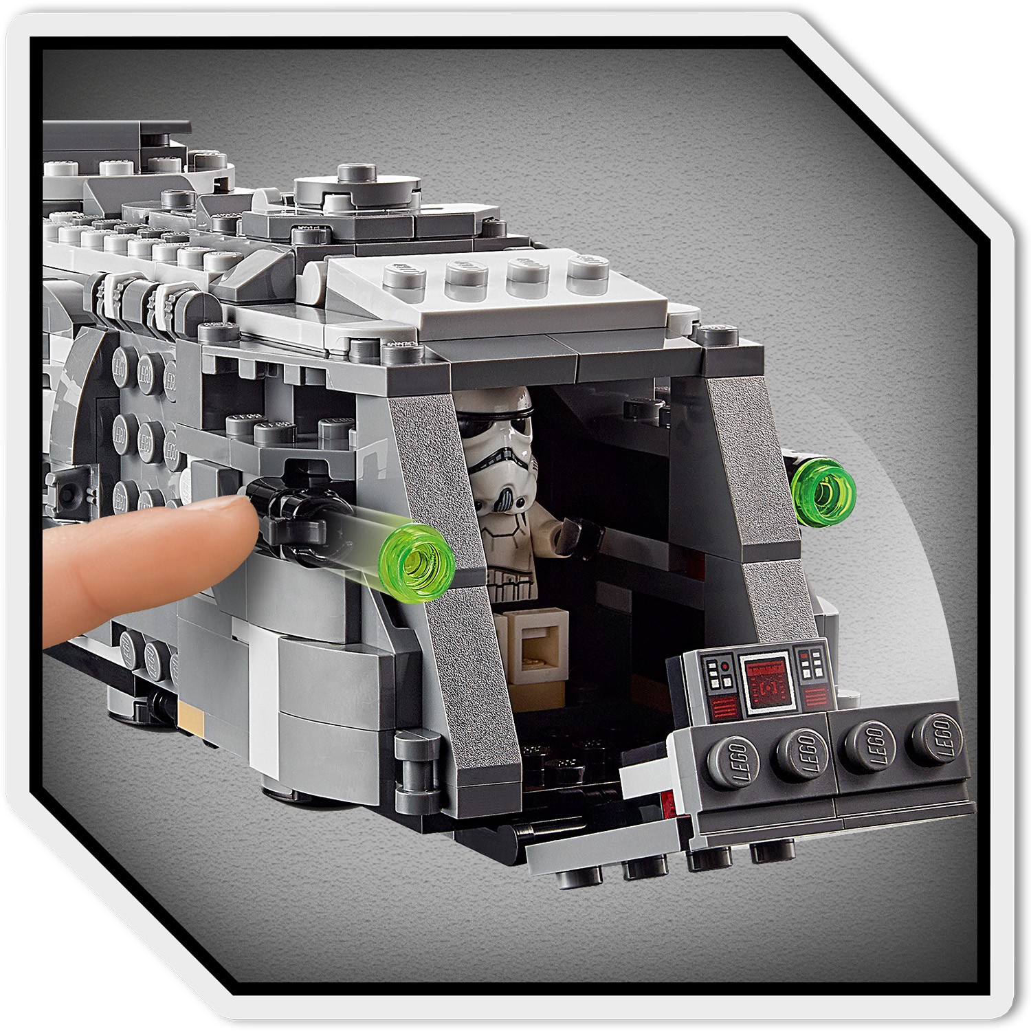 Конструктор LEGO Star Wars Бронированный корвет Мародер блочный - фото 11
