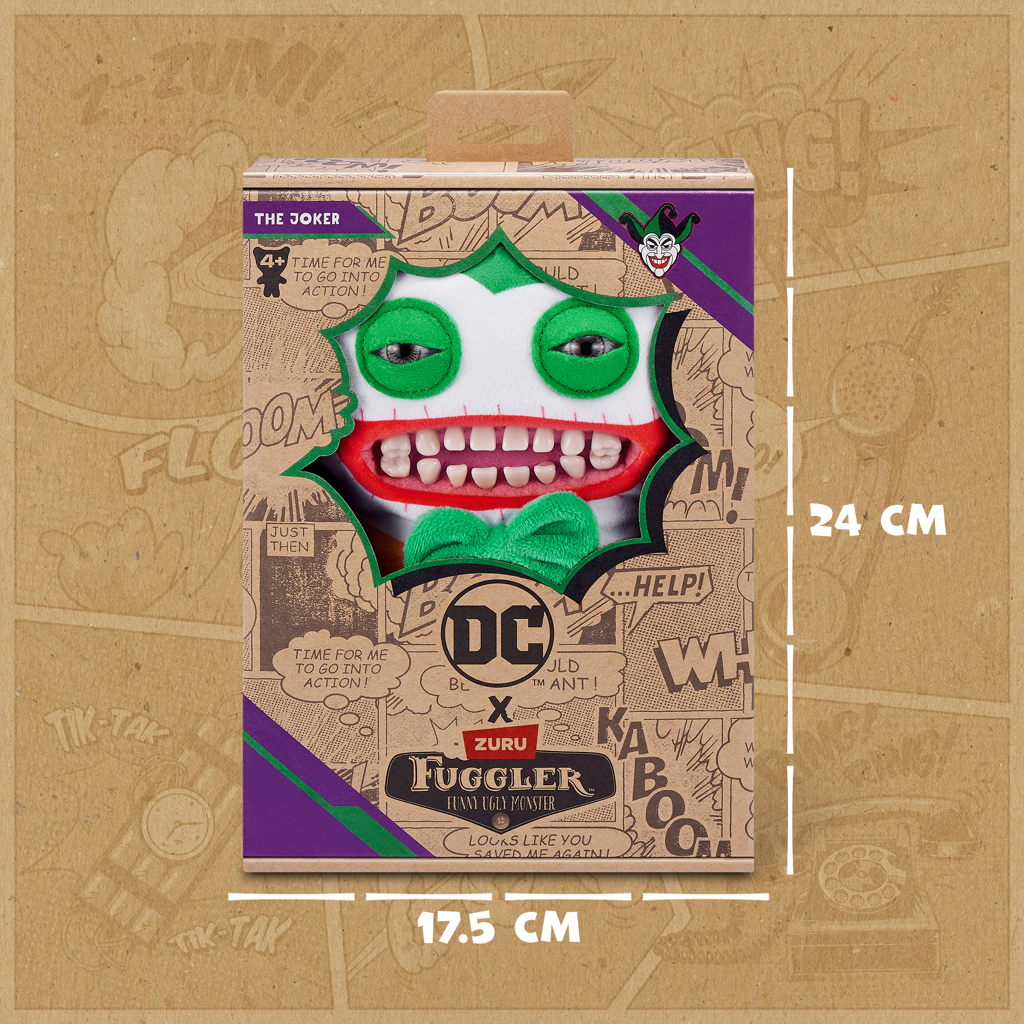 Игрушка мягкая FUGGLER Joker 23 см - фото 3