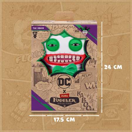 Игрушка мягкая FUGGLER Джокер DC 24см 15709E