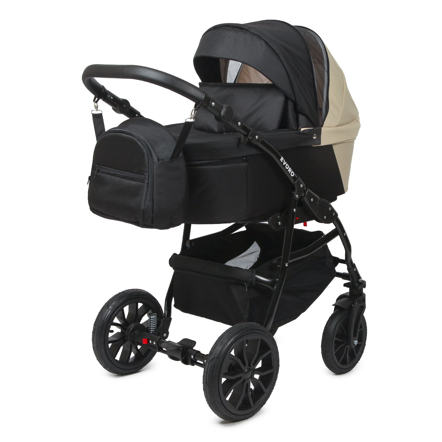 Коляска 2в1 Marimex бежевый - фото 3