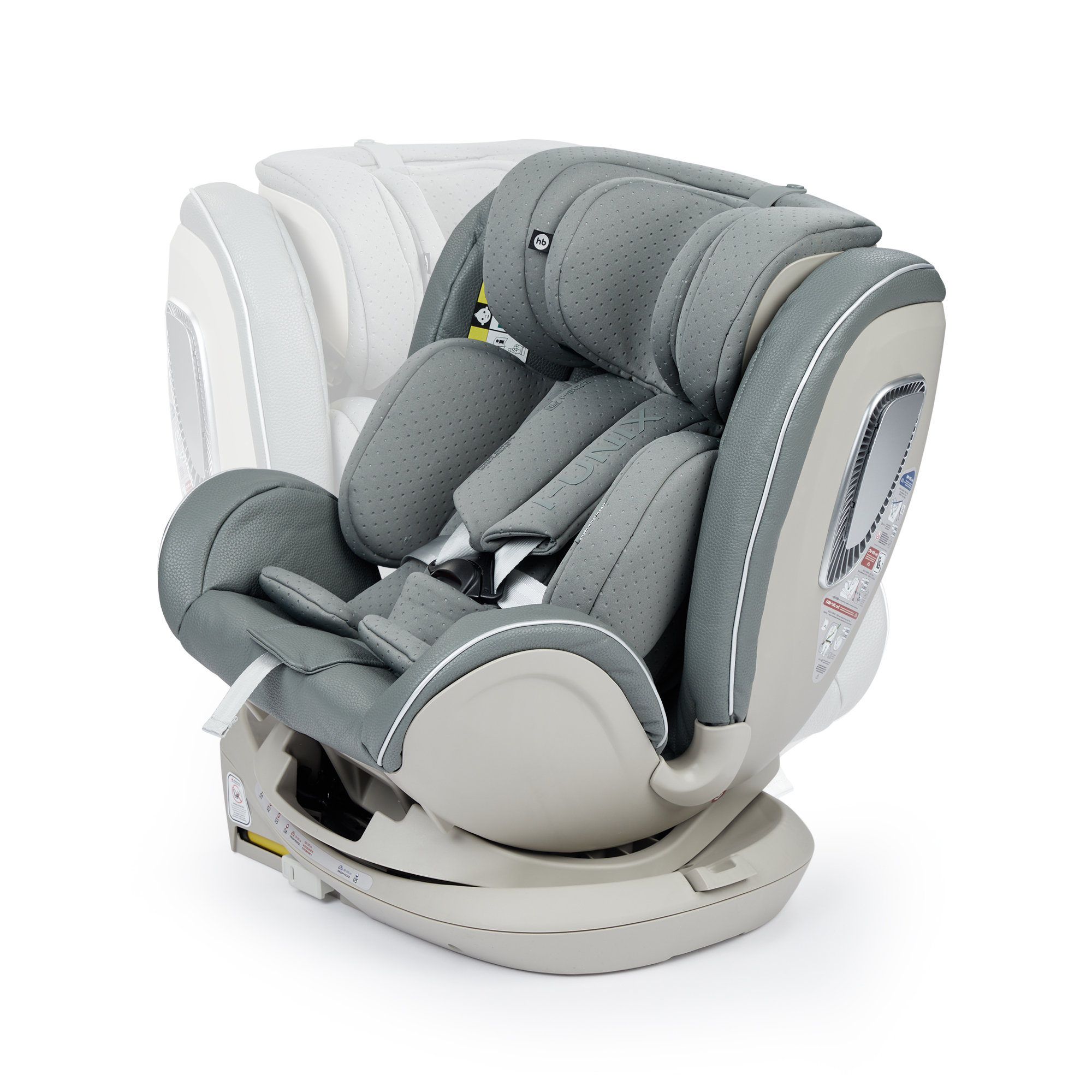 Автокресло Happy Baby Isofix 0+/1/2/3 (0-36 кг) - фото 5
