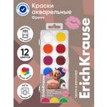 Краски акварель ErichKrause 12 цв.