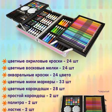 Набор для рисования Color Kit Чемодан 145 шт.