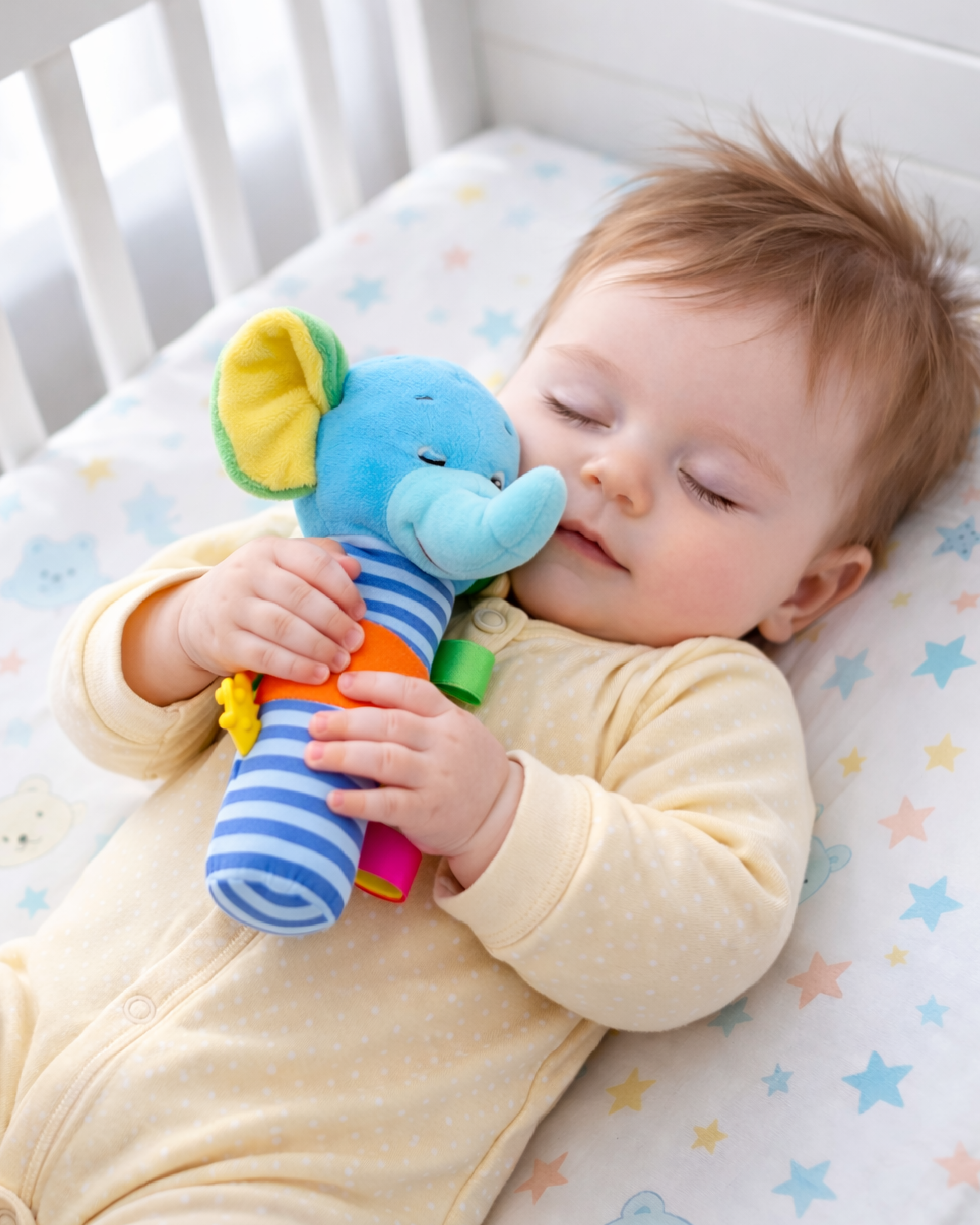 Игрушка BabyGo погремушка Слон - фото 3