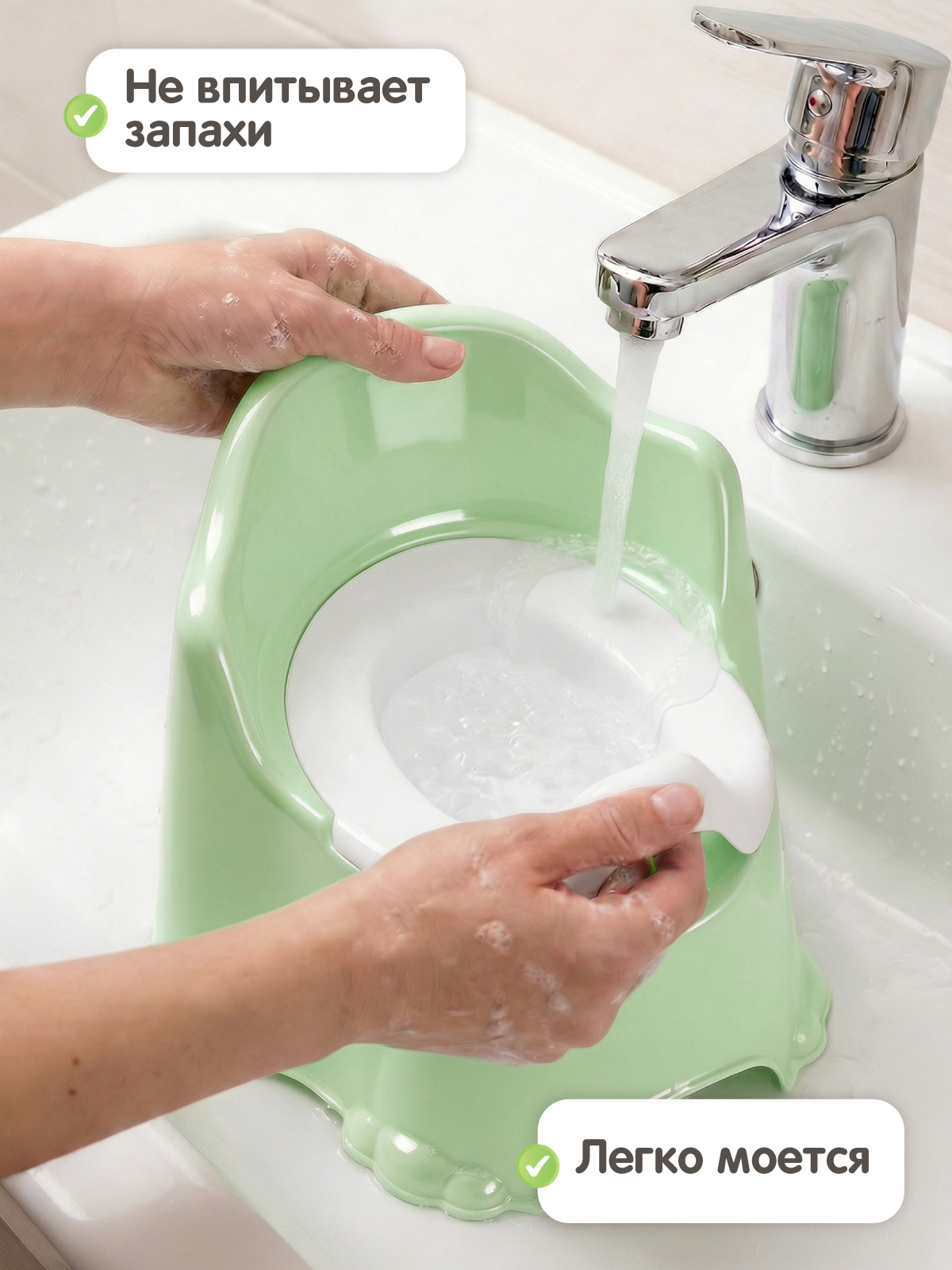 Горшок Компания Друзей салатовый зеленый - фото 5