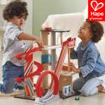 Гараж Hape с лифтом, многоуровневый